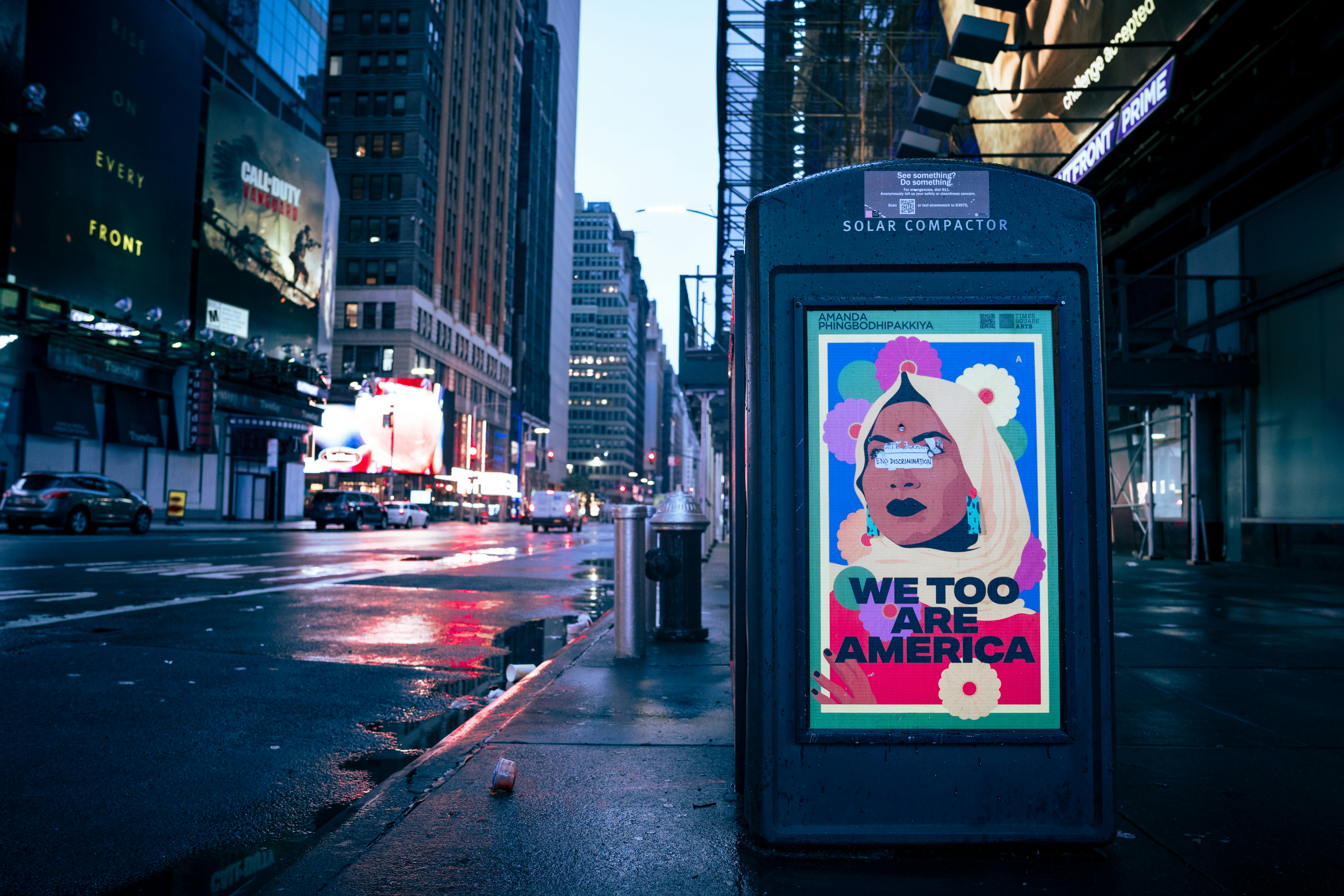 High-impact outdoor hoarding campaign by Karm Advertising